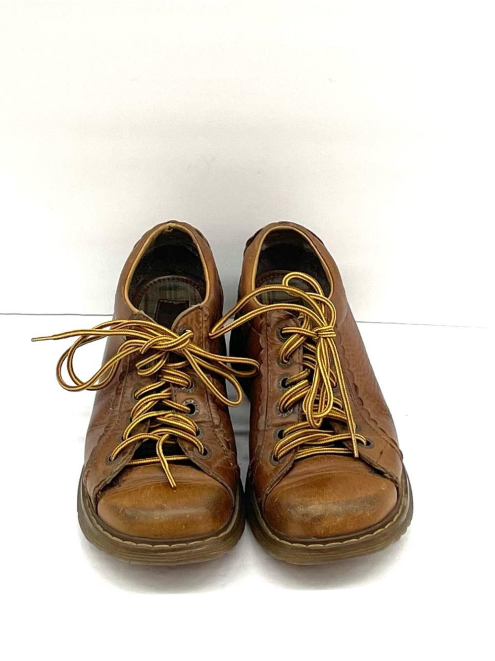 Dr. Martens scalloped edge whiskey boots UK Sz 5 US W 7